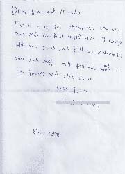 A letter from a Hull College special student