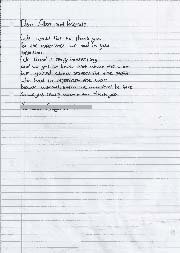 A letter from a Hull College special student