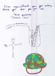 Thank you letter from Rokeby Park School pupil